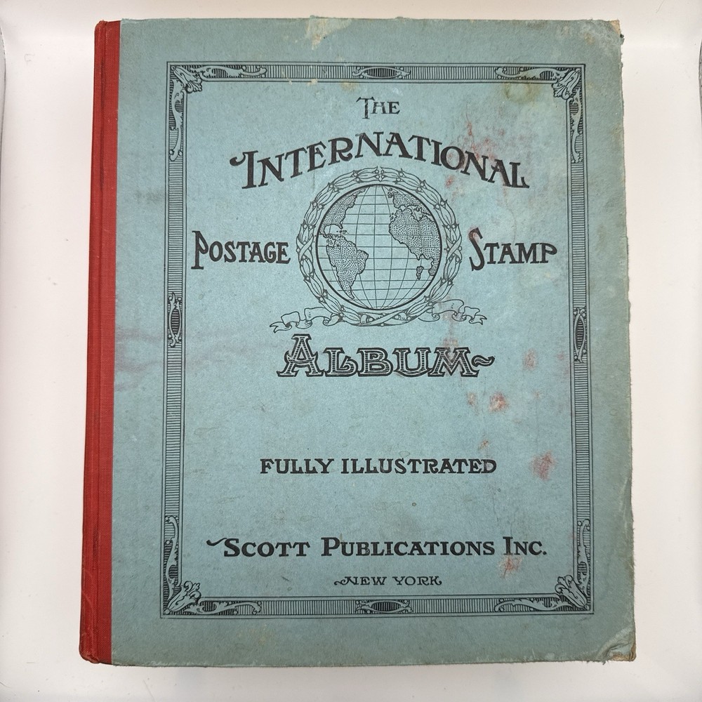 1947 Scott’s International Postage Stamp Album Junior Edition No stamps Part 1