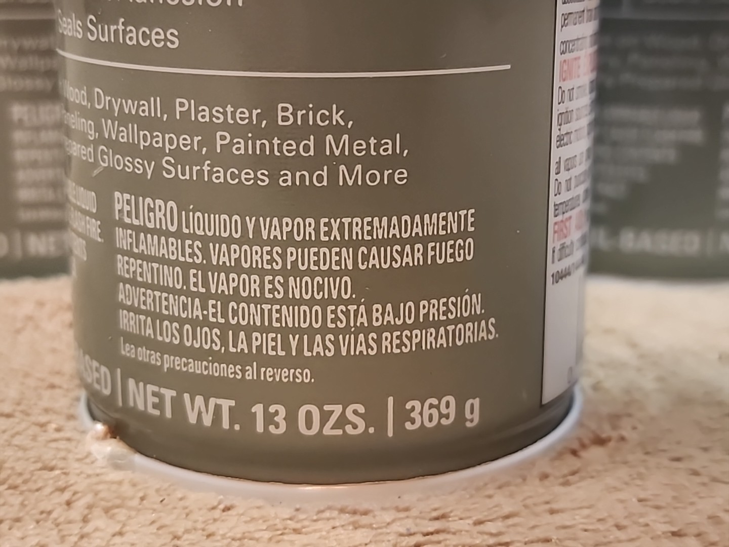 Lot of 6: KILZ Original Low Odor Interior Primer Spray Paint w Stainblocker