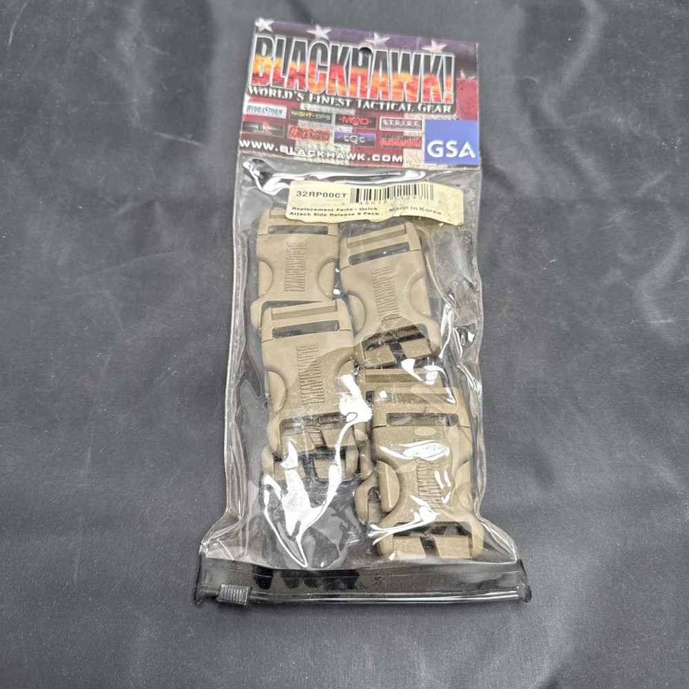 Blackhawk Quick Attach Side Release Replacement Part for Tactical Vest 6 Pack