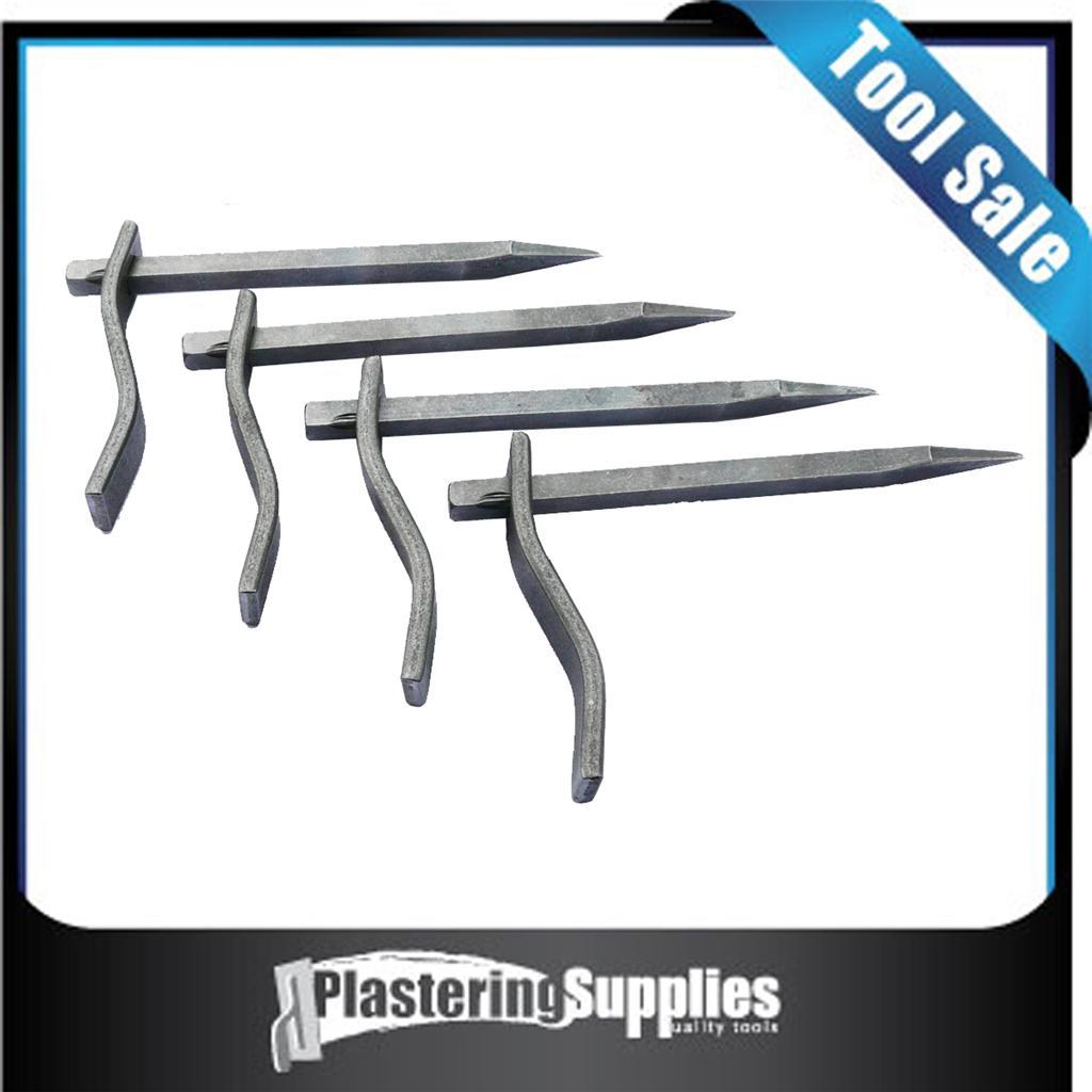 Multi Hooks  Dutch Pins  Bricklayer Masonry Tools Pack of 4    236CARD