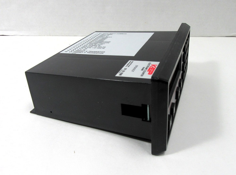 NEW KEPTROL KEP ELECTRONIC COUNTER PROGRAMMABLE RATEMETER MODEL KP8A9A1F