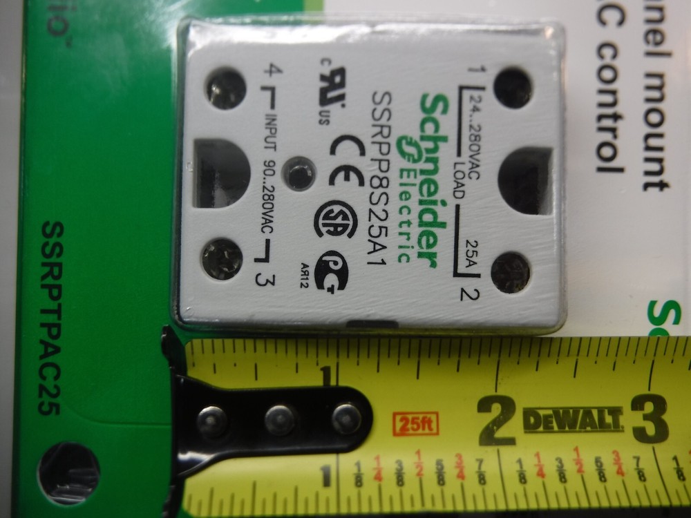 Schneider Electric SSRPTPAC25 25A Panel Mount SSR AC Control