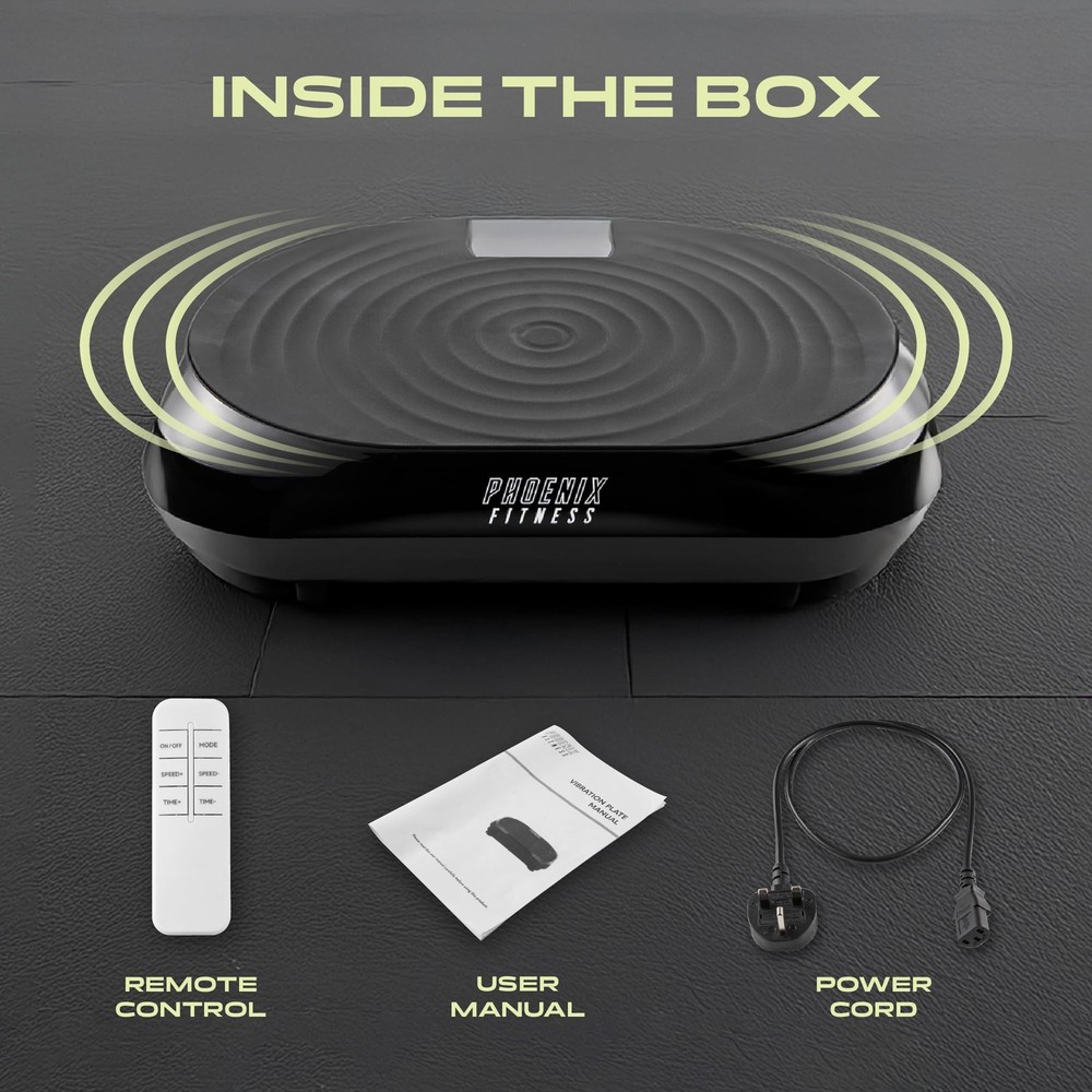 Vibration Platform Machine with Plug, Lymphatic Drainage for Weight Loss, Ful...