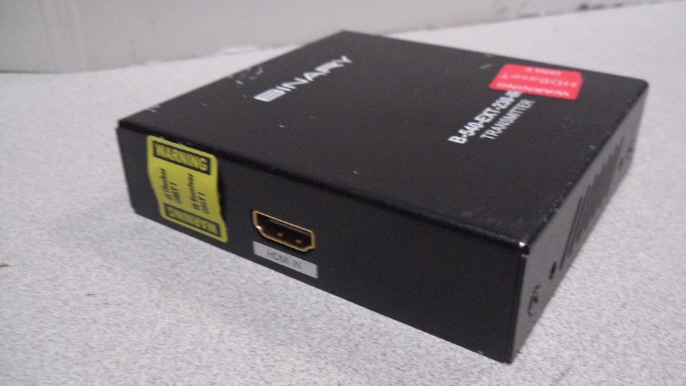Binary B-540-EXT-230-IR Transmitter NO POWER ADAPTER