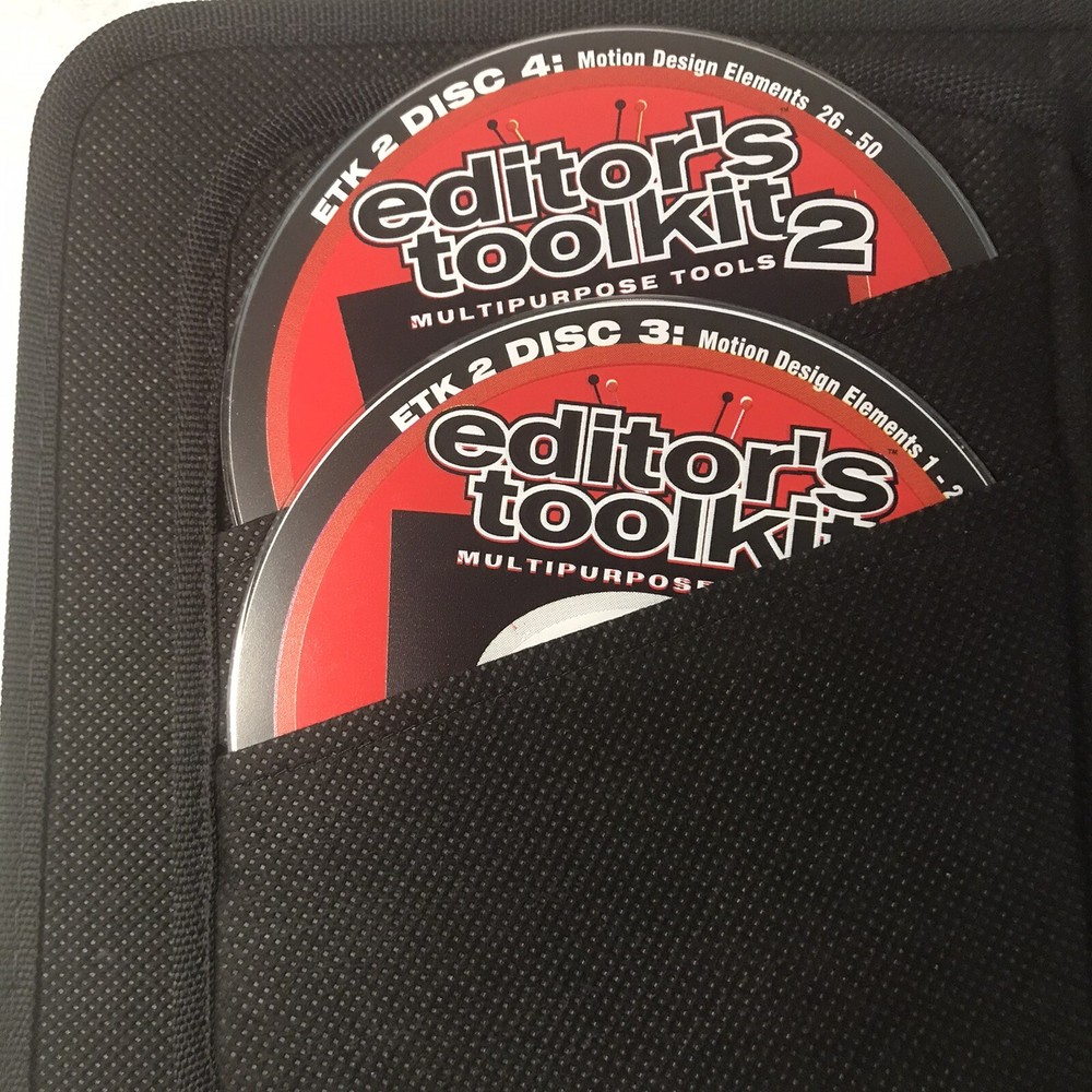 Digital Juice Editor's Toolkit 2: Multipurpose Tools Video Graphics Library DVD