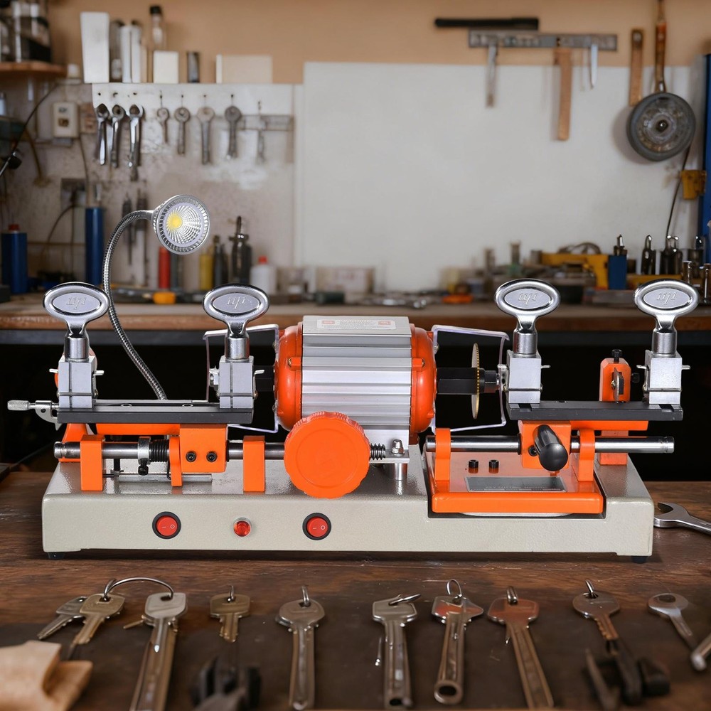Two-sided Key Cutting duplicating Machine Cutter Car Key Copier Locksmith Tool