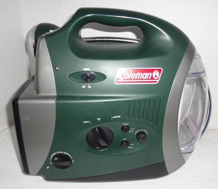Coleman King Cobra Lantern Radio TV Multi-functional Unit (Missing Cable)