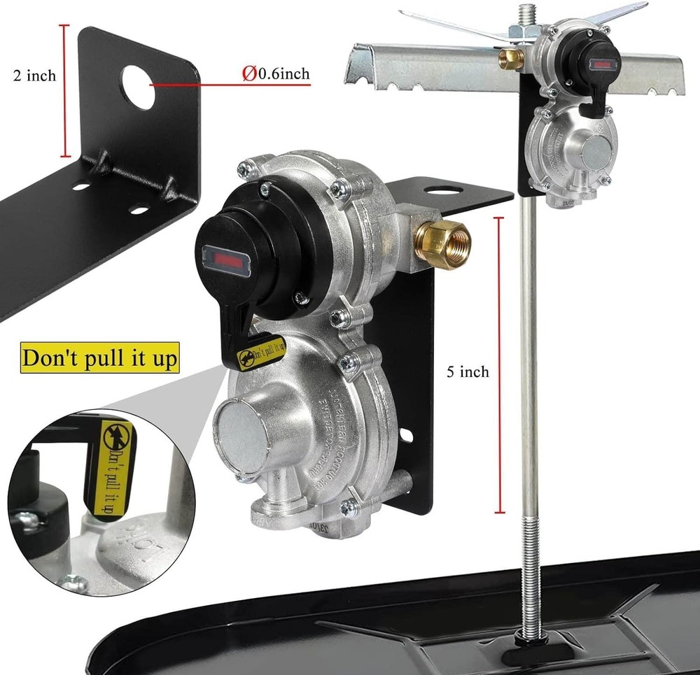 Auto Changeover Propane Regulator for RVs