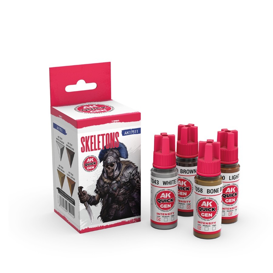 AK Interactive: Skeletons - QUICK GEN Set - AK17511