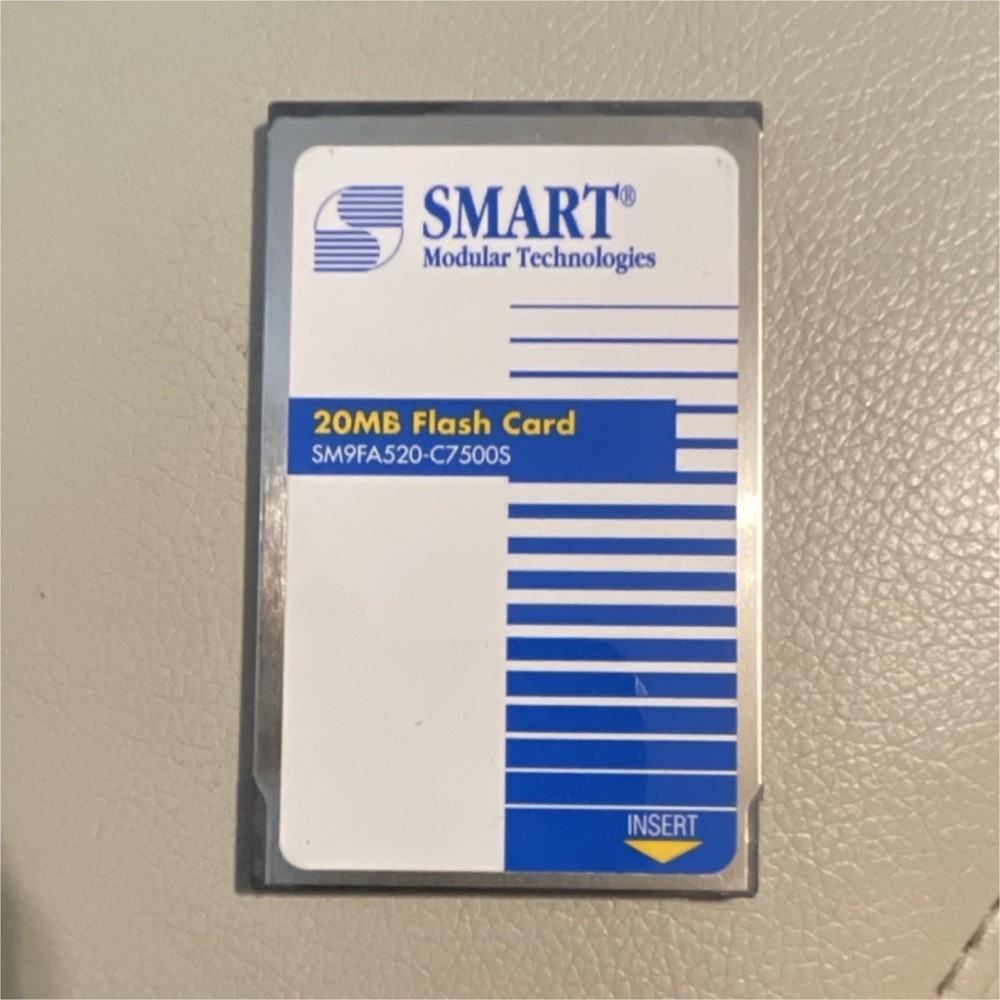 SMART Modular Technologies 20MB Flash Card  SM9FA520-C7500S