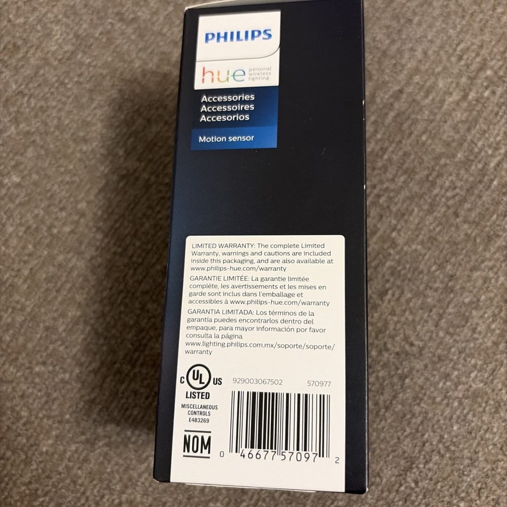 Philips Hue Smart Wireless Motion Sensor - White (473389)