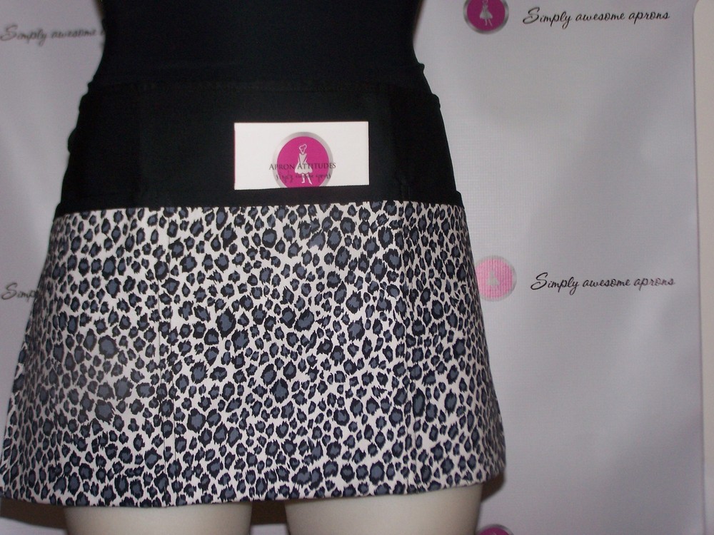 3 pocket waist aprons for servers assorted prints from solid to assorted prints