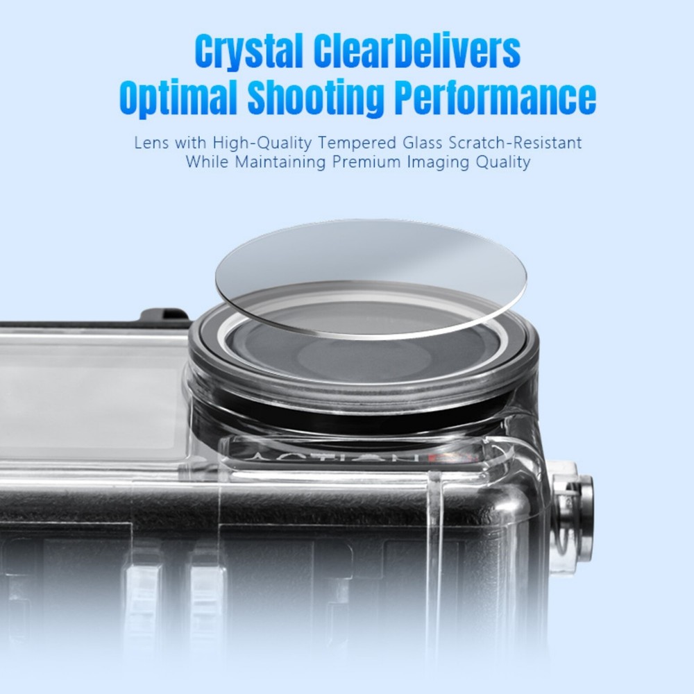 Waterproof Case for DJI Action 5 Pro 4 3 40m Diving Shell