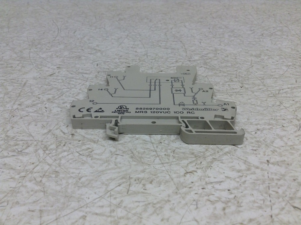 Weidmuller MRS 120VUC 1CO RC Solid State Relay Base 8825970000 (TSC)