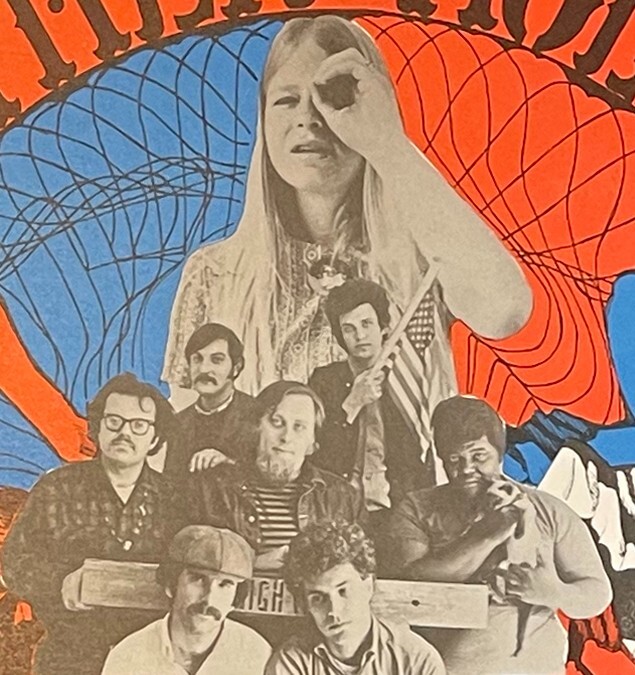 JANIS JOPLIN in Sanrta Barbara, CA (1968) POSTER - ORIGINAL POSTER