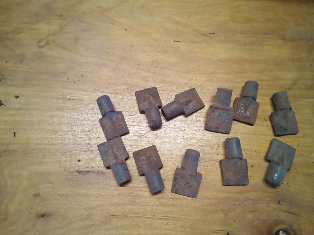 large assortment brass harness buckles