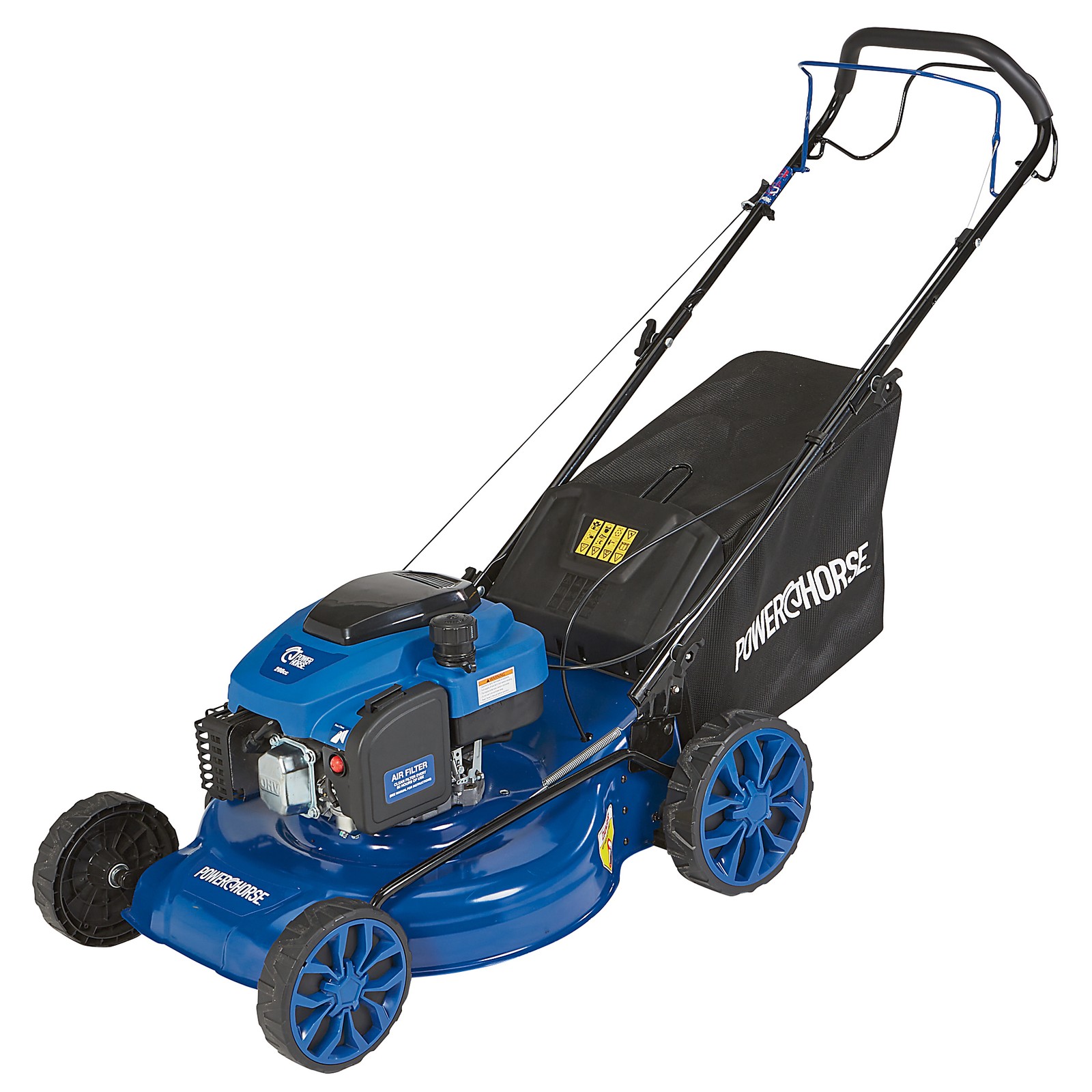 Powerhorse 21in. 3-in-1 Self-Propelled Gas Lawn Mower, 200cc Engine