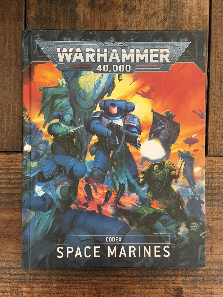 Warhammer 40K - Codex: Space Marines (9th Edition Hardcover Book)