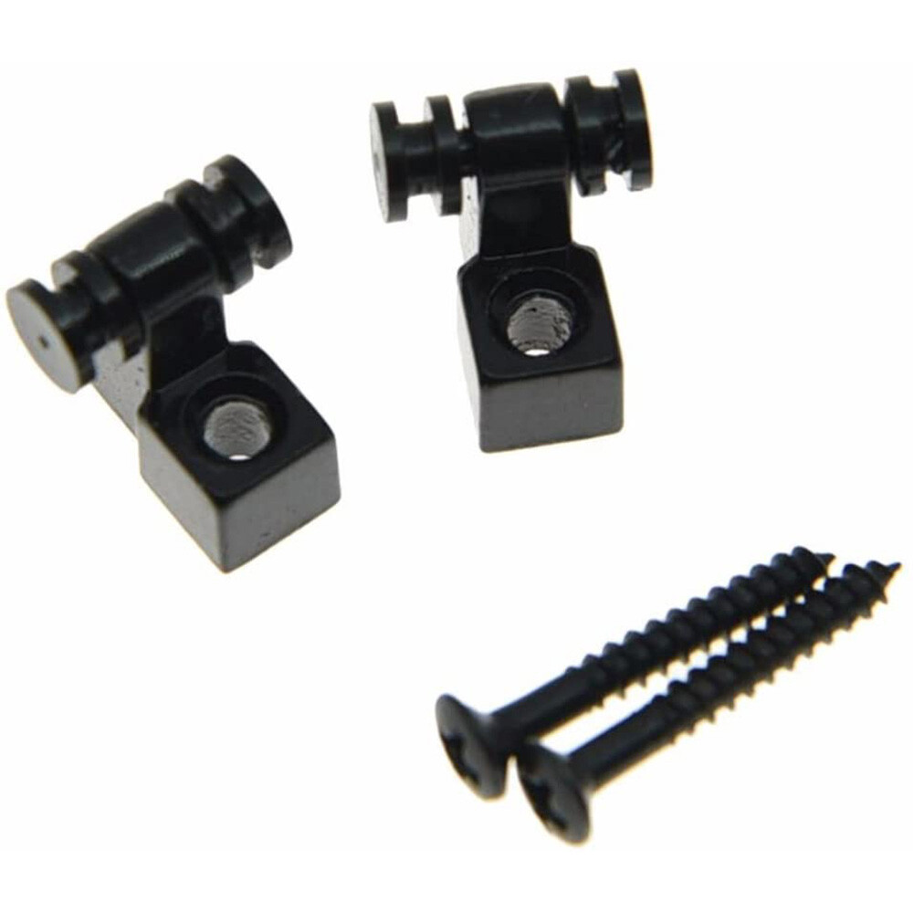 10PCS Black Guitar Roller String Tree Retainer Roller & Screws EAA