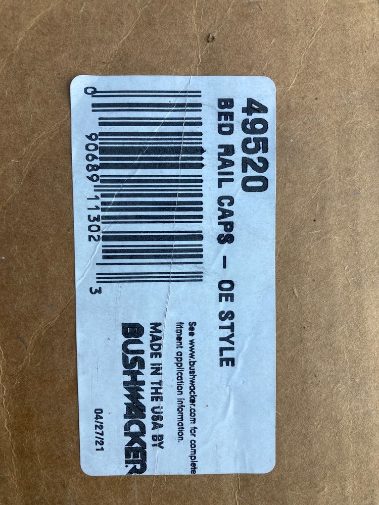 Bushwacker 49520 - Right Side Rail Only