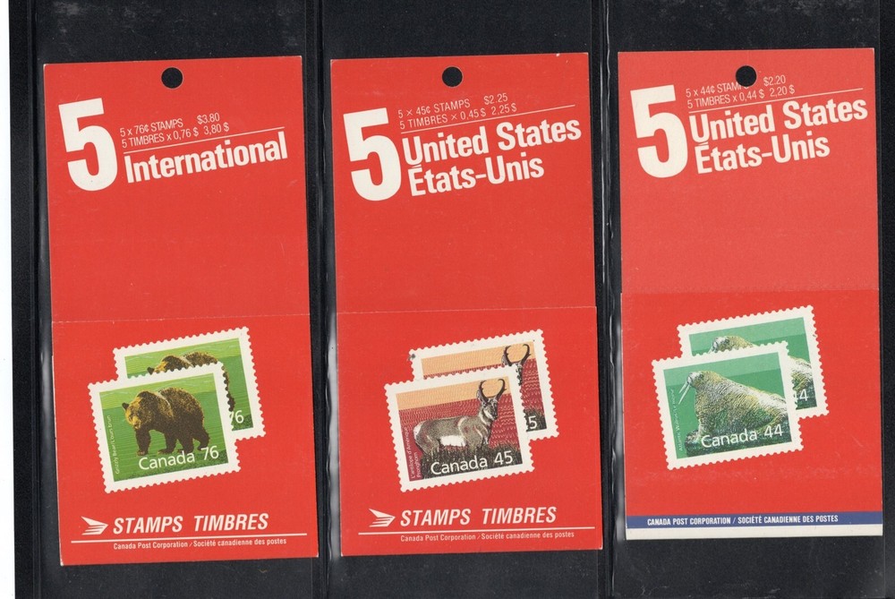 CANADA MINT NH STAMP COLLECTION COMPLETE BOOKLETS #1