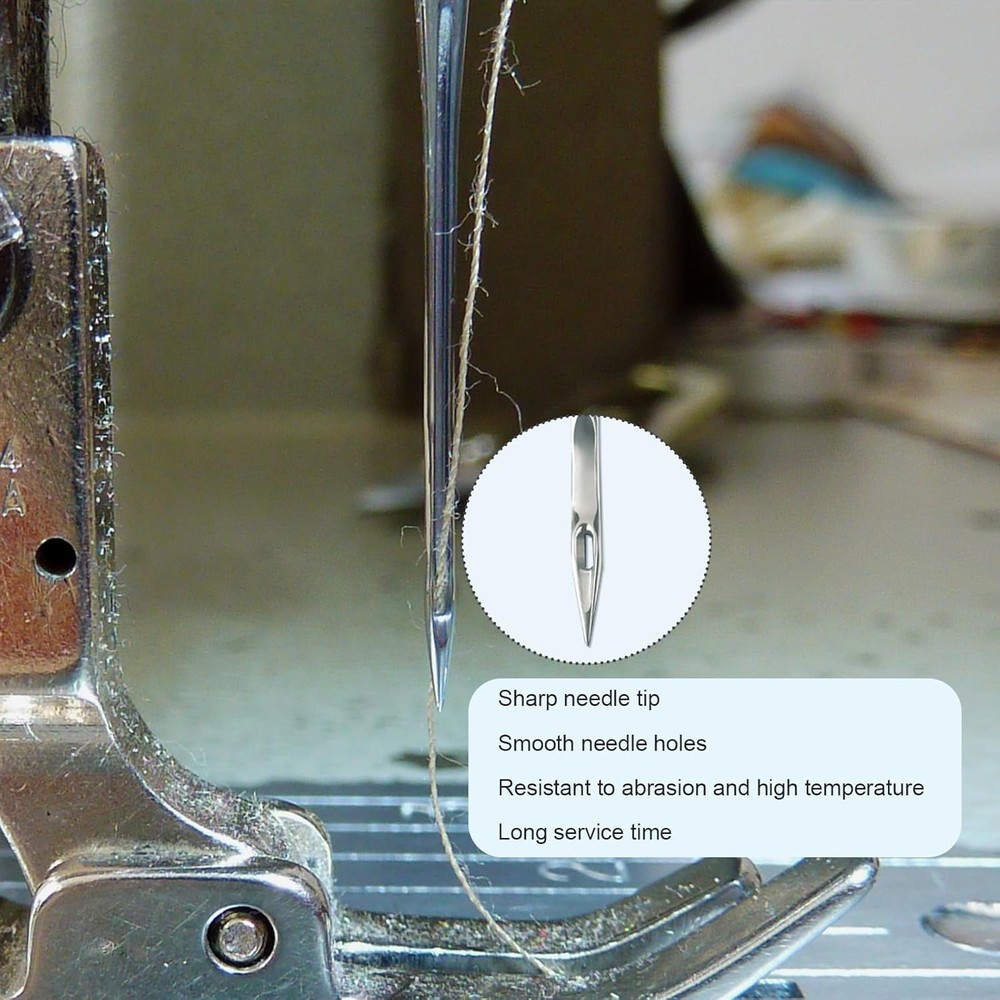 Sewing Machine Needles, 100 PCS Universal Needle Set for...