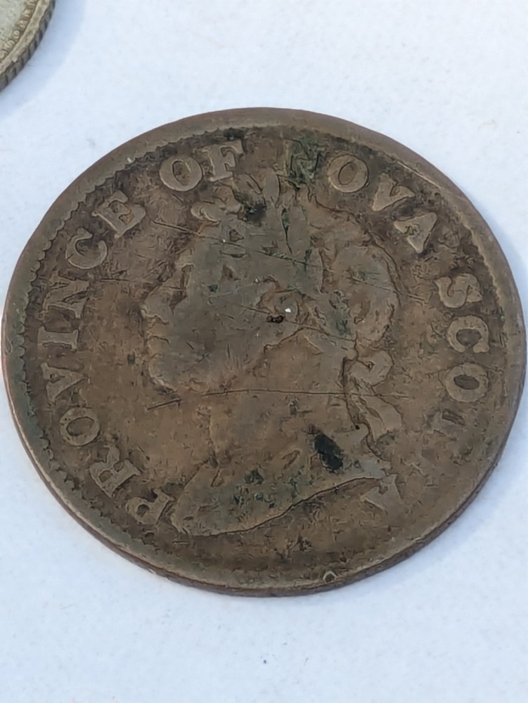 1824 Nova Scotia One Penny Token