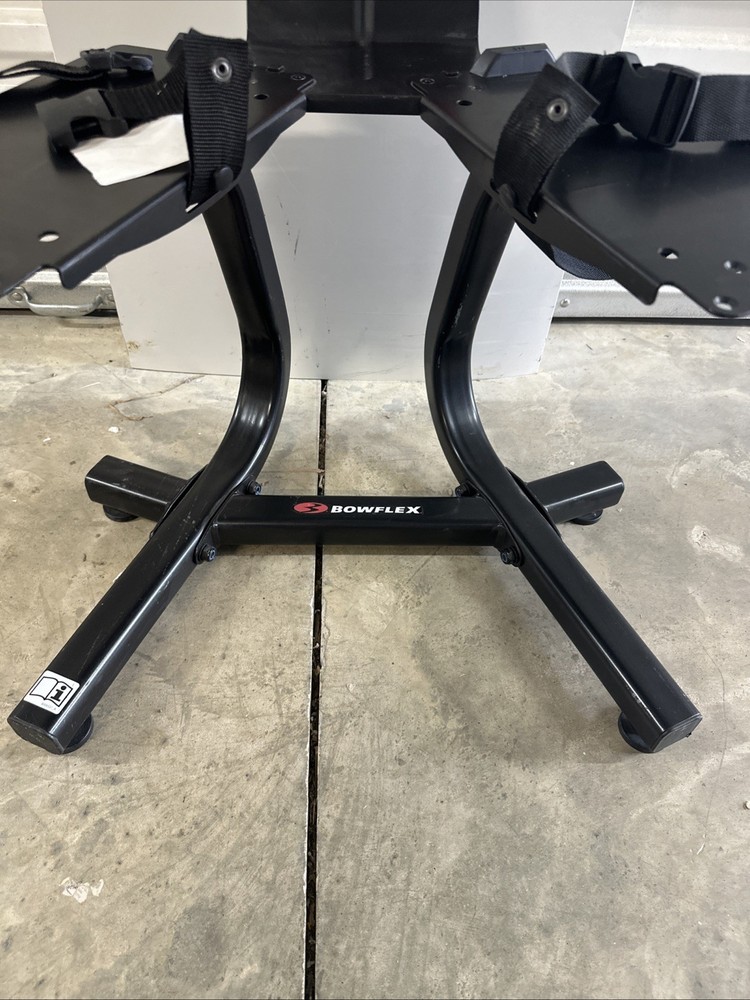 Genuine Bowflex SelectTech 552 Dumbbell Stand w\ Media Rack Easy Assembly