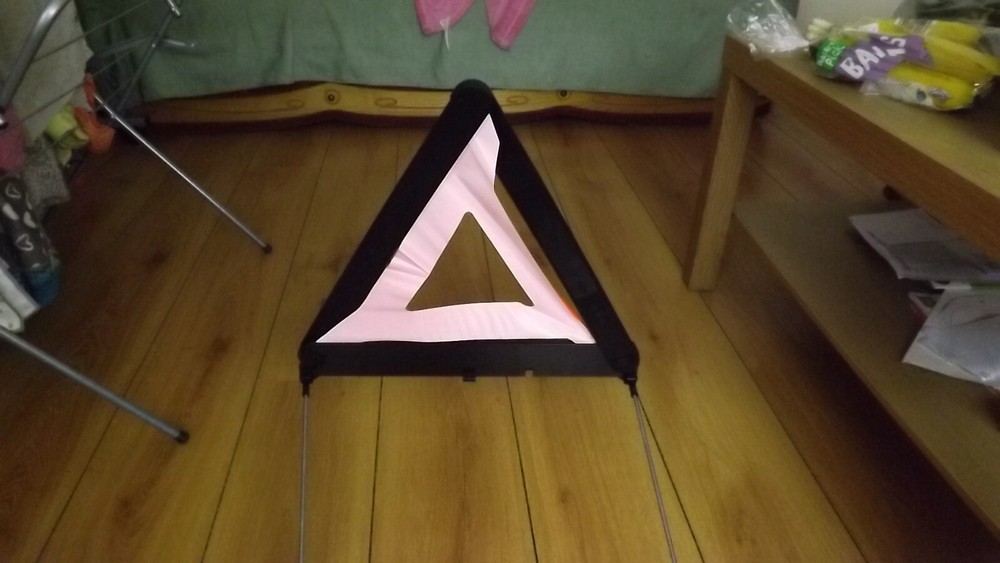 Mercedes A Class Vehicle Breakdown Warning Reflective Triangle