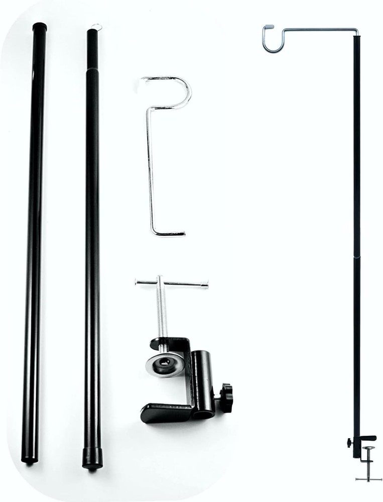 Compact Alloy Steel Motor Stand with Robust Clamping & Swing Functionality