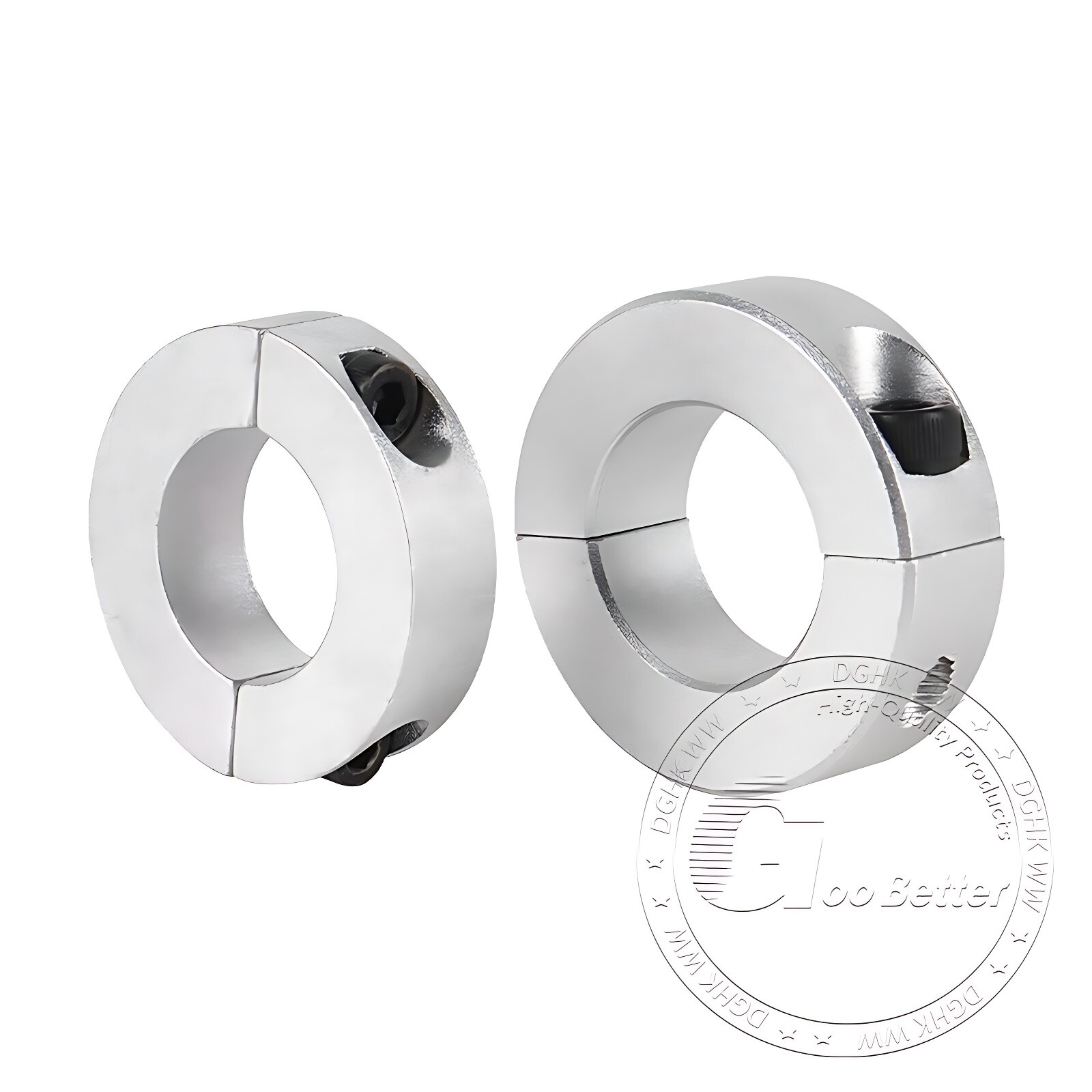 Shaft Collar Double Split Steel Metric Clamp Collars Aluminum Alloy 3mm-100mm
