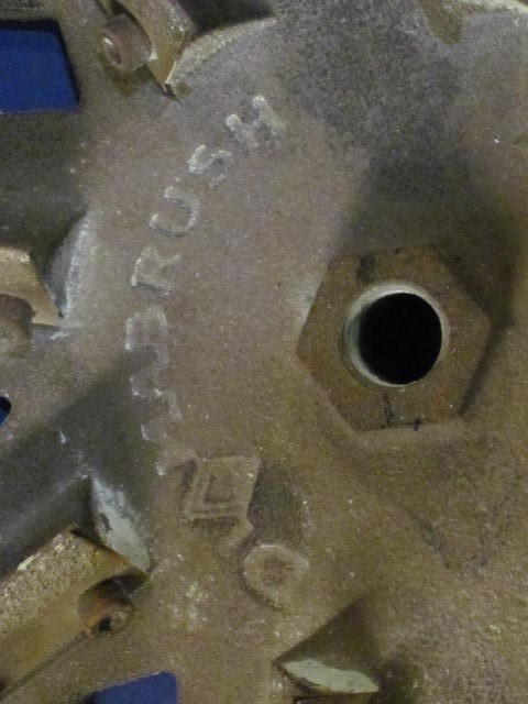 Diamabrush 7" Floor Coating Removal Disc - 8 Blades