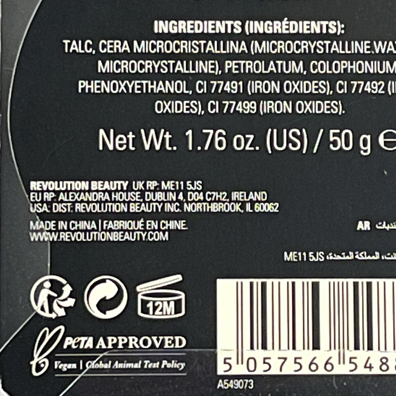 Makeup Revolution Creator SFX Scar Putty Wax Gory Special Effects Halloween