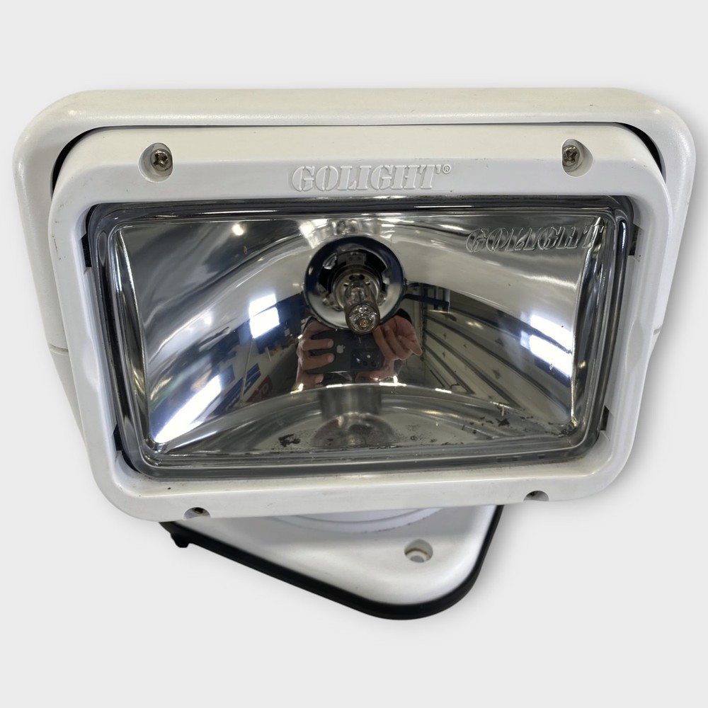 GoLight 2020GT Halogen Permanent Mount Searchlight w/Hardwired Dash Mount Remote