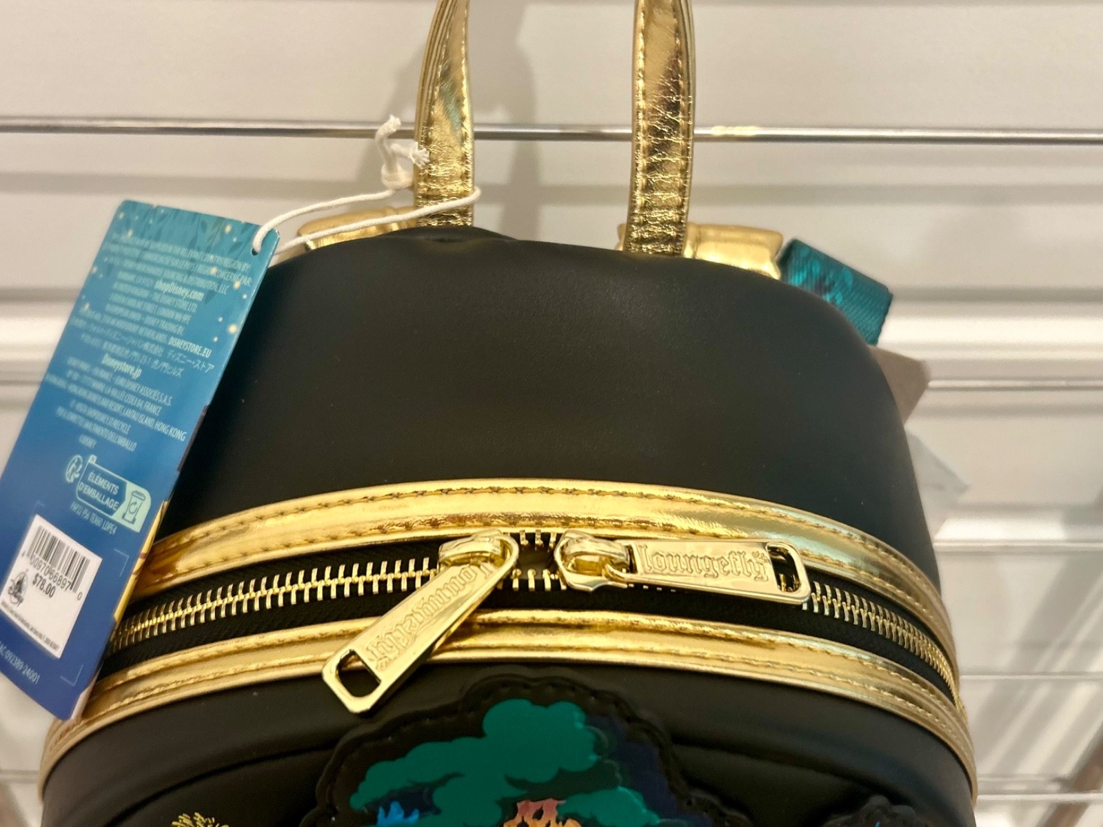 Disney Parks TIANA'S BAYOU ADVENTURE MINI BACKPACK by LOUNGEFLY New w/ Tags