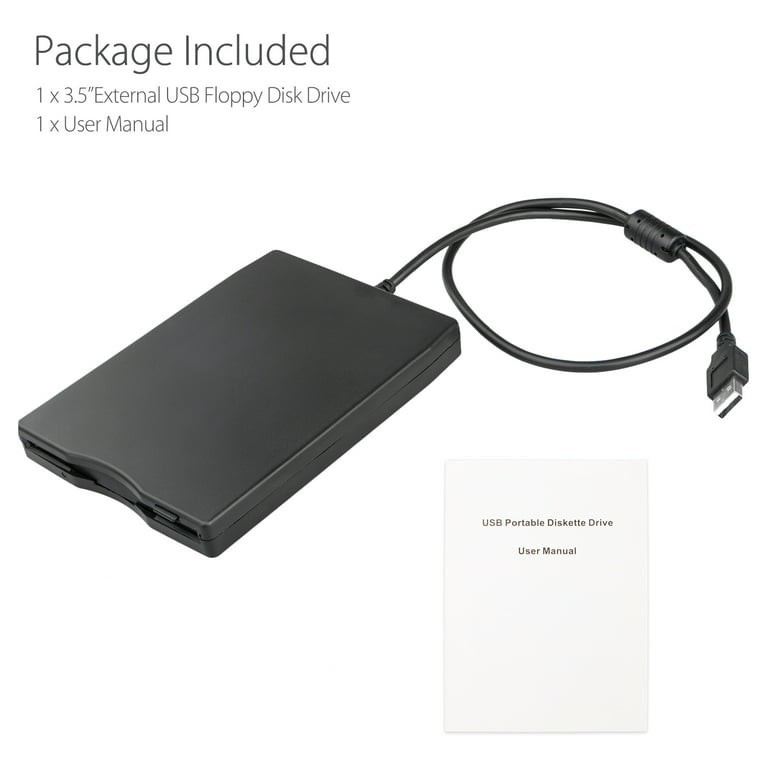 Floppy Disk Reader 1.44Mb USB Floppy Disk Drive/Player/Converter External 3.5