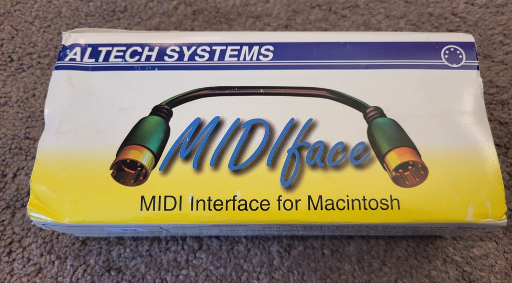 Altech Systems Midiface Ex Midi Interface for Macintosh