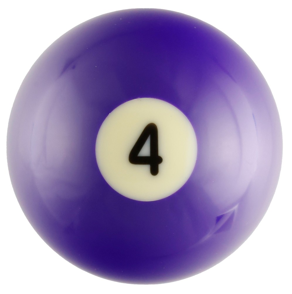 SRS #4 Replacement 2-1/4 Pool Ball (Solid Purple)