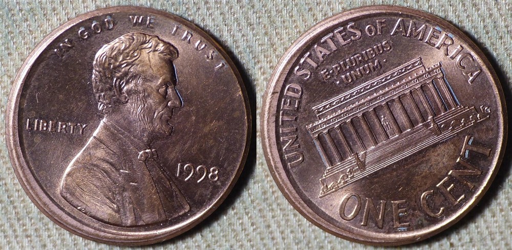 Errors : 1998 Cent Broadstruck IREC1566