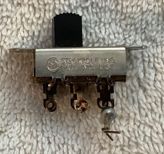 Stackpole Slide Switch - Not Tested