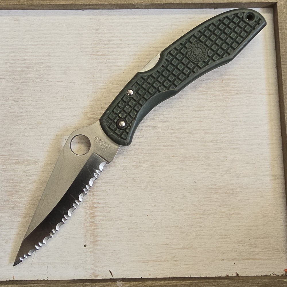 SPYDERCO ENDURA CLIPIT LOCKBACK KNIFE