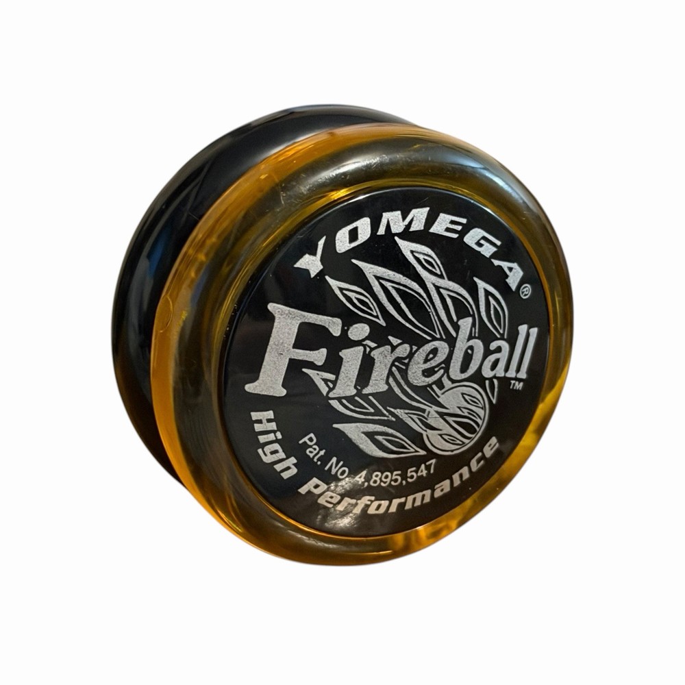 Yomega Fireball High Performance Transaxle Yo-Yo Amber & Black EUC