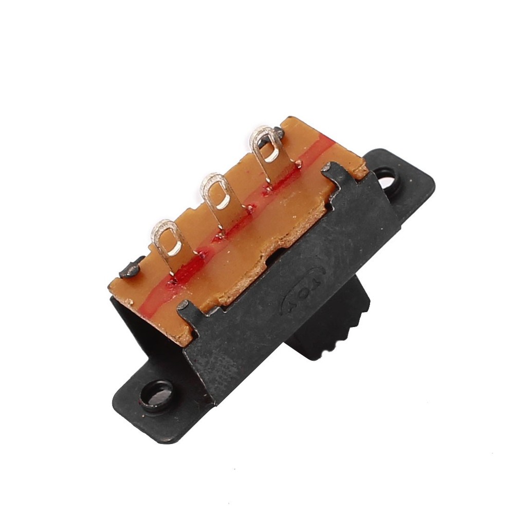 2 Position 3P SPDT Micro Miniature PCB Slide Switch Latching Toggle Switch,10Pcs