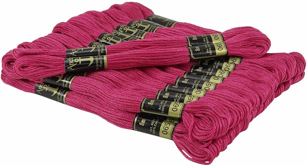 Anchor Threads Stranded Cotton Thread Cross Stitch Sewing Hand Embroidery Floss