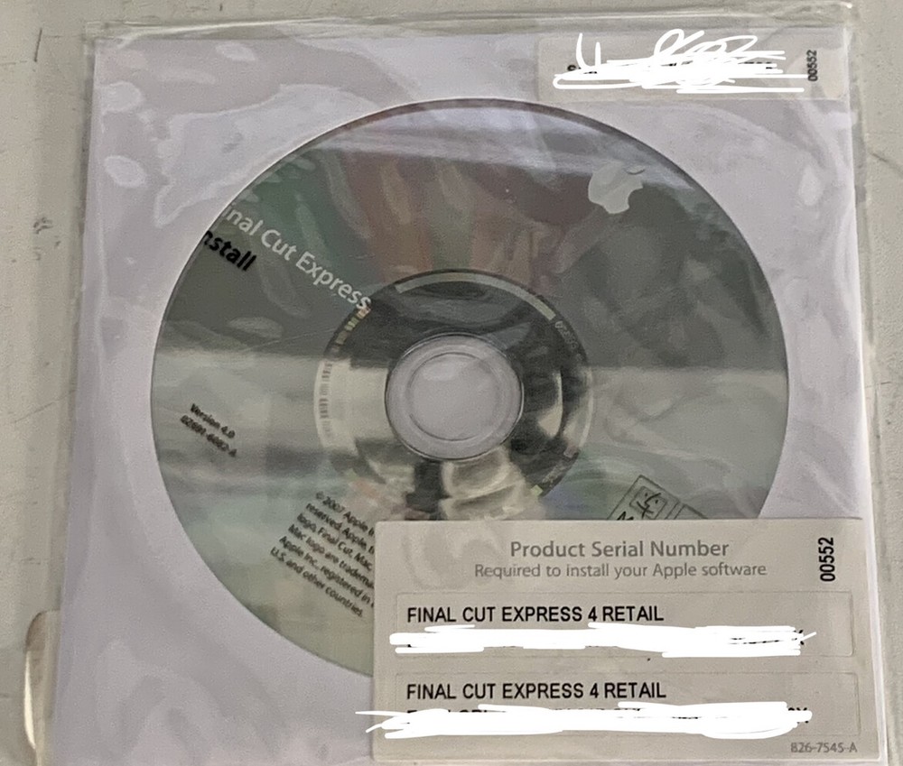 Final Cut Express 4 Retail