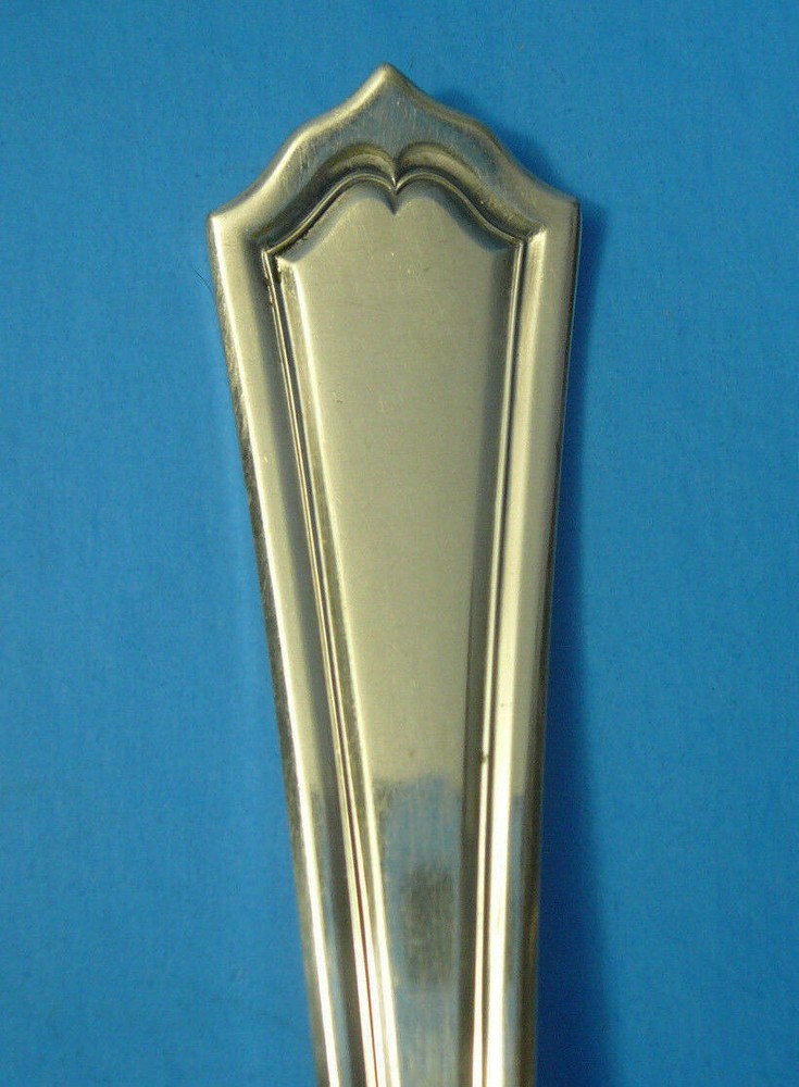 R&B 1923 Ideal Solid Cold Meat Fork Silverplate