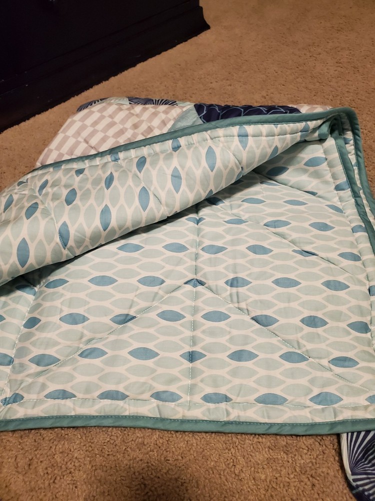 The Peanut Shell Mosaic Crib Bedding