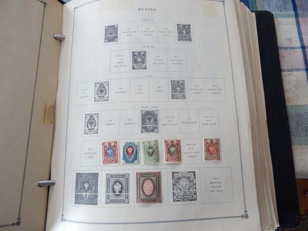 Scott Russia International Stamp Album 1865-2013