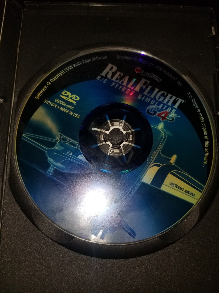 RealFlight R/C Real Flight Simulator G45 DVD HTF OOP Rare!