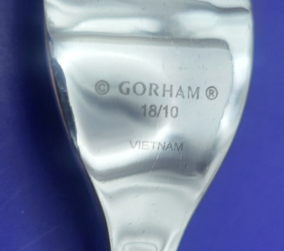 Gorham BISCAYNE Stainless Hammered 18/10 Glossy Silverware Choice Flatware